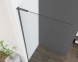 Vincea Душевая перегородка Волк-Ин (Walk-In) VSW-7HA800CLGM, 800*2000, вороненая сталь, стекло прозрачное