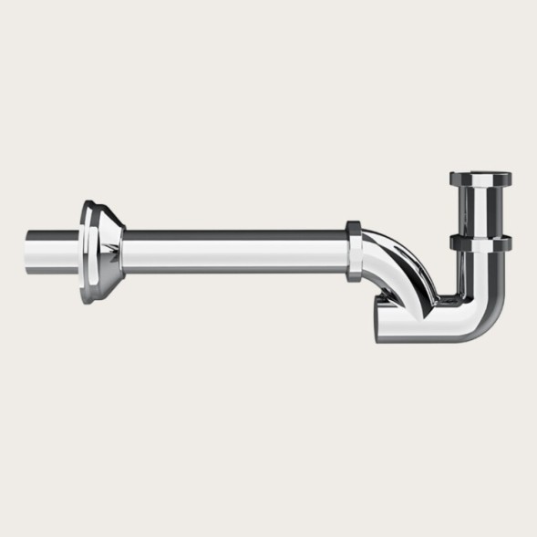 Gessi Сифон, Technical Accessories, для раковины, округлый, 1 1#4", цвет Старинная латунь  01377#713