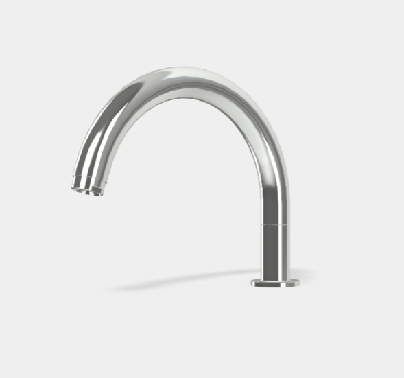 Излив, Fima Carlo Frattini, Flo', цвет-хромF2158CR