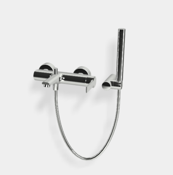 Смеситель для ванны и душа, Fima Carlo Frattini, Mast, цвет-хром F3134CR