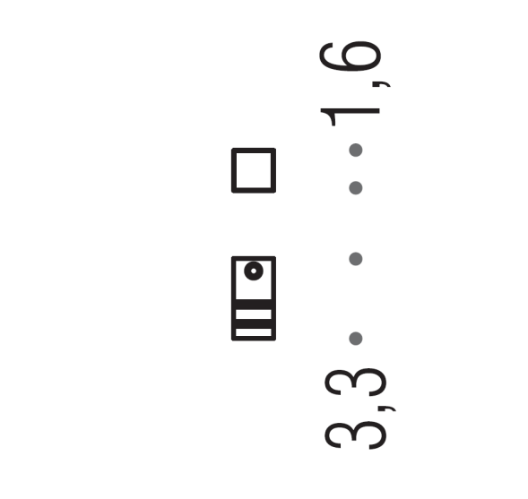Крючок COLOMBO DESIGN MINI Q CD127.HPS1 одинарный цвет нержавеющая сталь