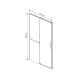 Vincea Душевая дверь Слим Софт (Slim Soft) VDS-1SS110CL, 1100, хром, стекло прозрачное
