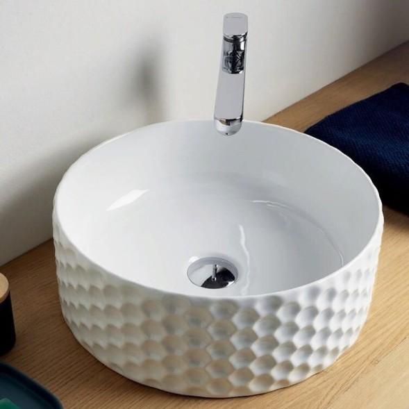 Раковина Artceram Esagono накладная  цвет белый  OSL013 01 00