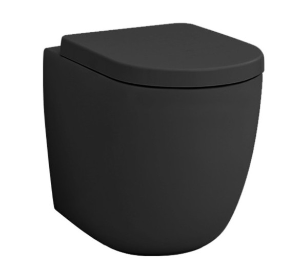 Унитаз Artceram File 2.0 приставной  цвет черный матовый FLV005 17 30