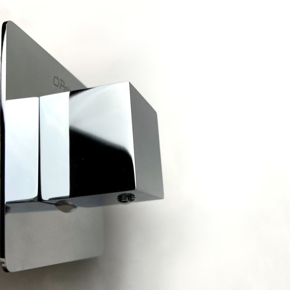 Paini 21CR425 Дивертор для переключения потоков Грация на 2 выхода, встраиваемый, хром