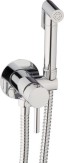 Emmevi, набор гигиенического душа 175: круглая лейка, смеситель хол/гор вода и шланг 120 см (все из латуни), цвет хром 175/CR