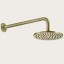 Gessi Верхний душ, 316 Bath Shower, 355*355, цвет черный матовый  54152#299