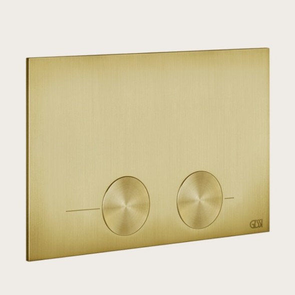 Gessi Клавиша смыва, для унитаза, шгв 215*5*145, цвет латунь  54617#710