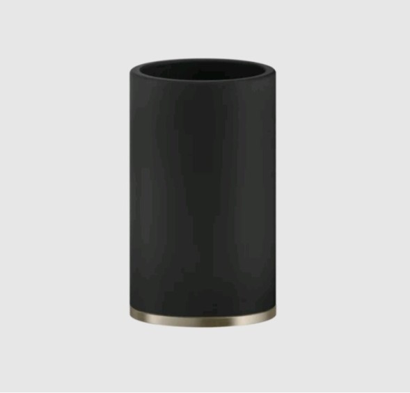 Gessi Стакан, Inciso, шгв 75*75*127, цвет теплая бронза#черный  58532#735