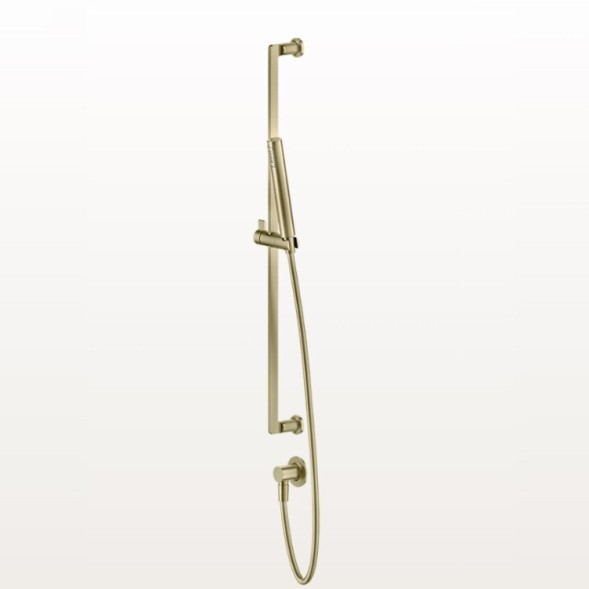 Gessi Душевой гарнитур, Inciso Bath&amp;Shower, 32, цвет черный брашированный металл  58142#707